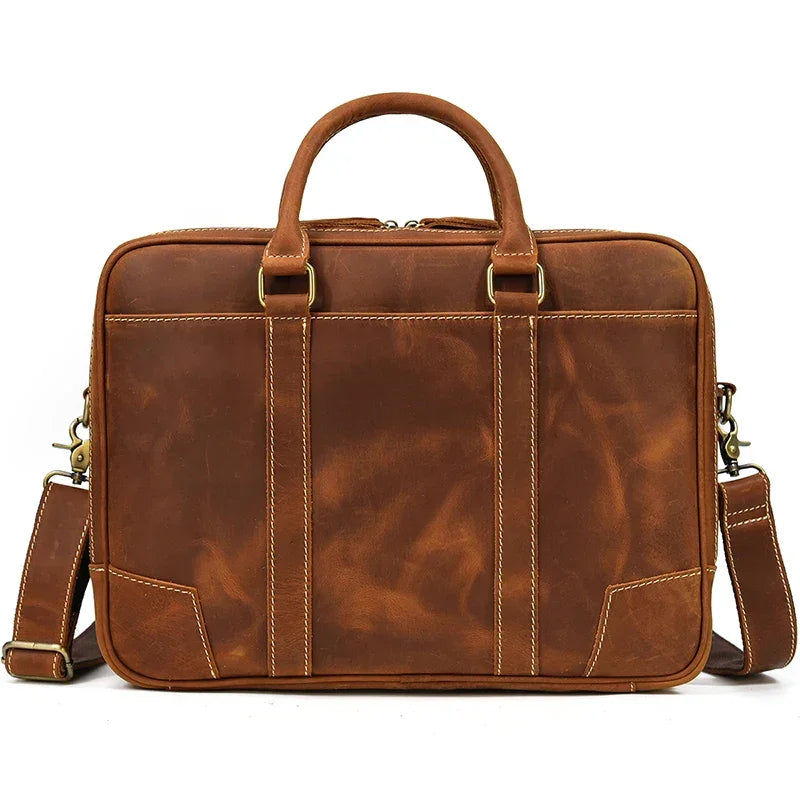Zacharie | Porte-documents cuir pleine fleur