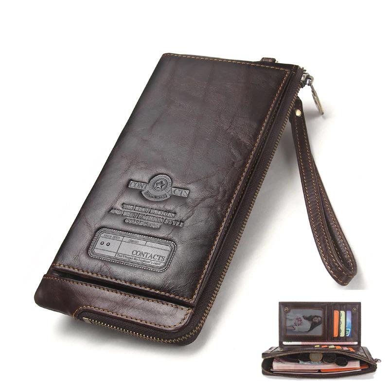 Toussaint | Portefeuille long zippé RFID