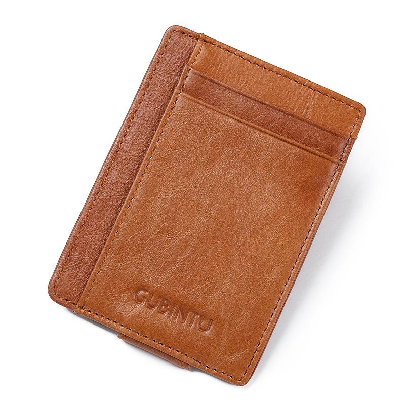 Tiburce | Porte-cartes fin en cuir