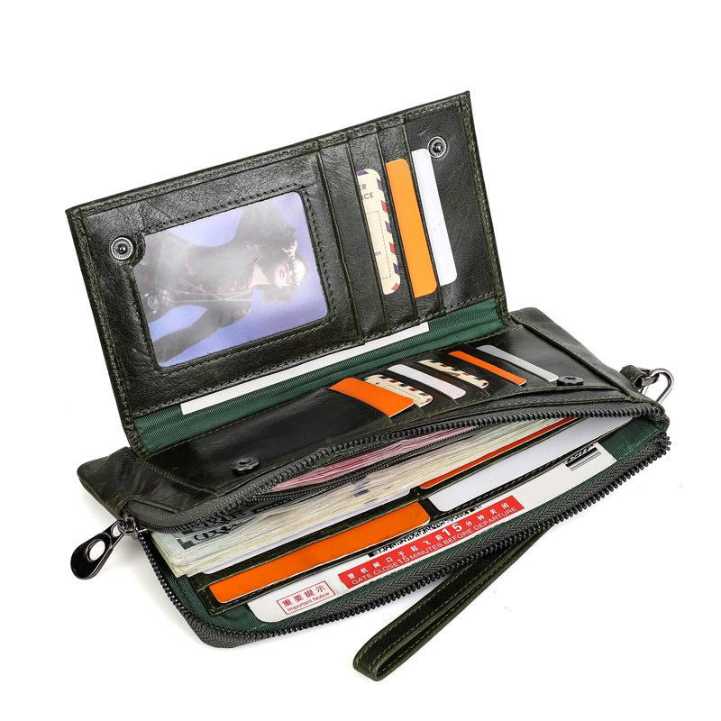 Toussaint | Portefeuille long zippé RFID