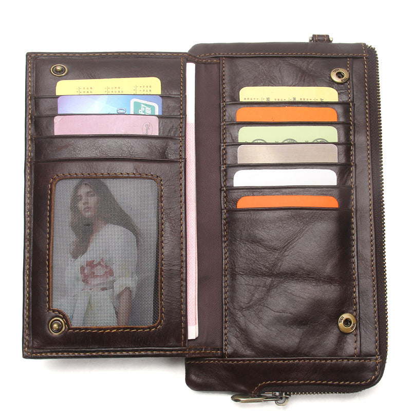 Toussaint | Portefeuille long zippé RFID
