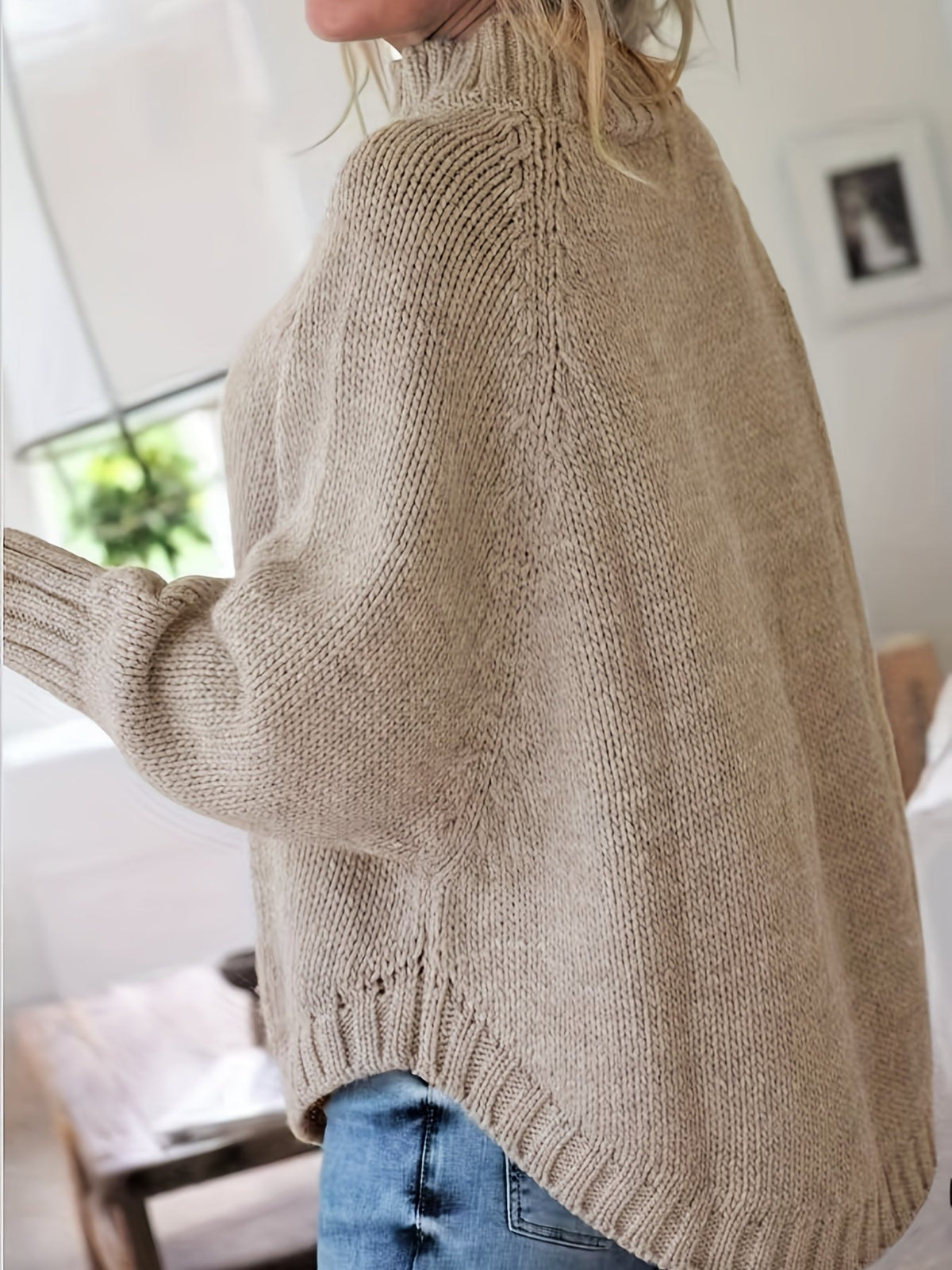 Célina | Pull torsadé col montant