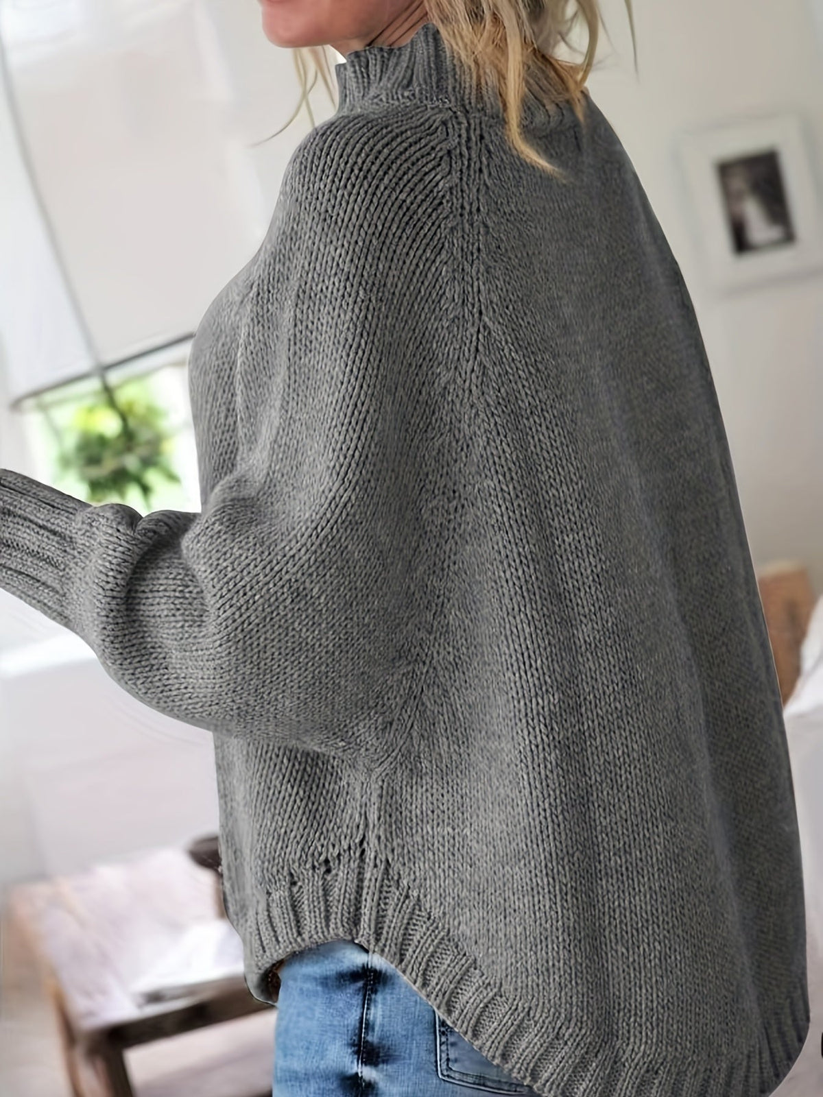 Célina | Pull torsadé col montant