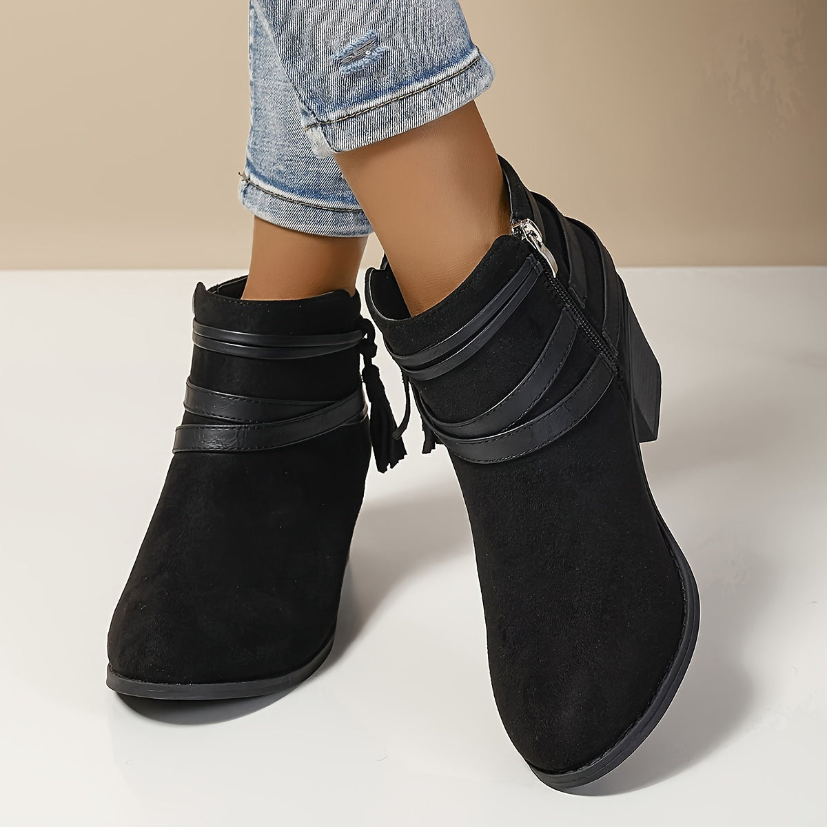 Pélagie | Bottines à pompons