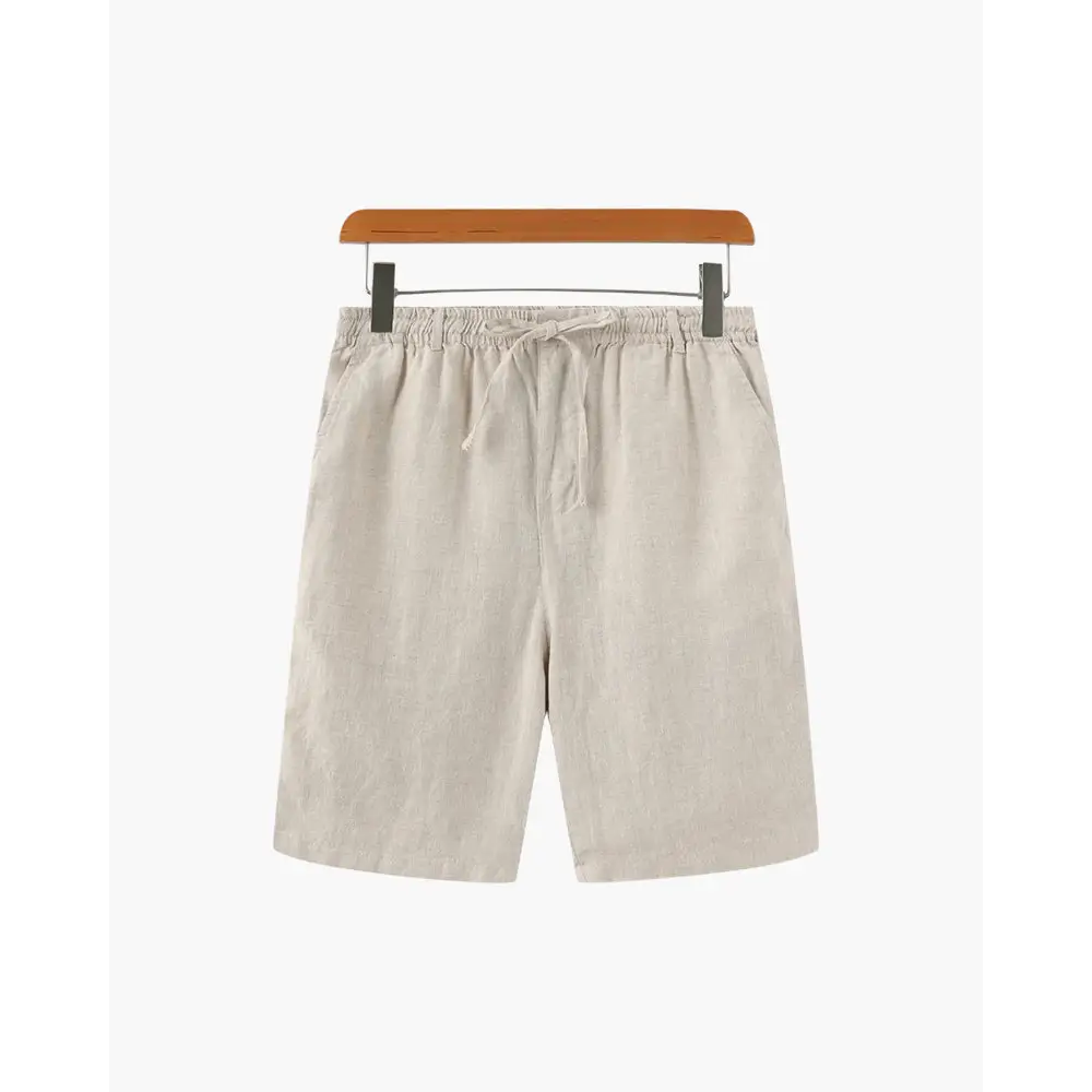 Maximilien | Short droit en pur lin