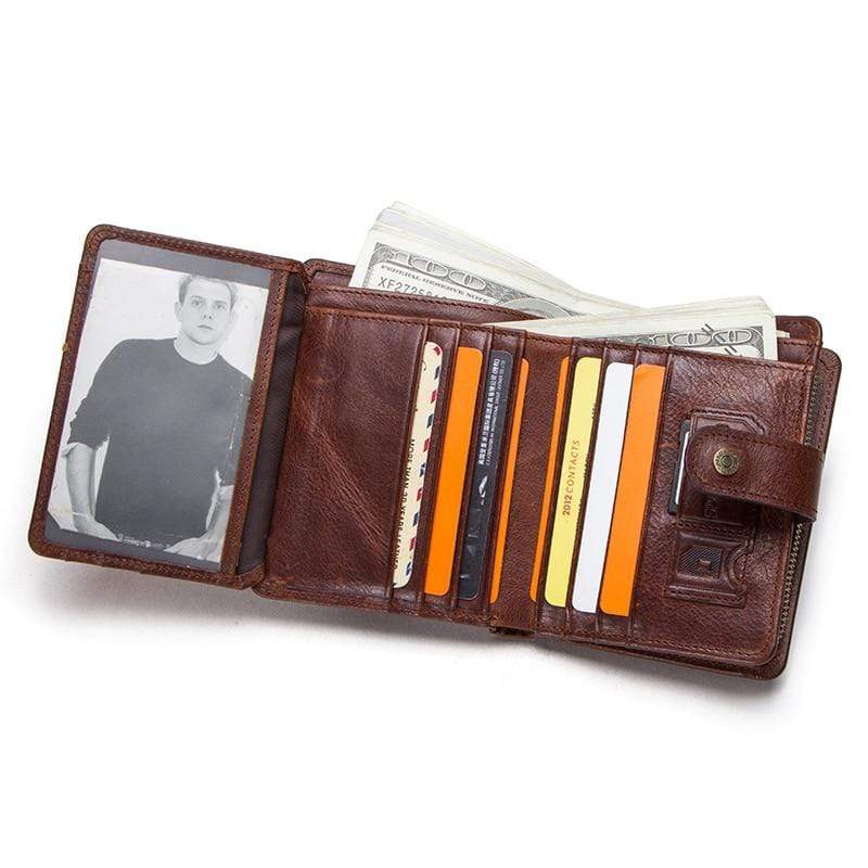 Tanguy | Portefeuille rigide en cuir