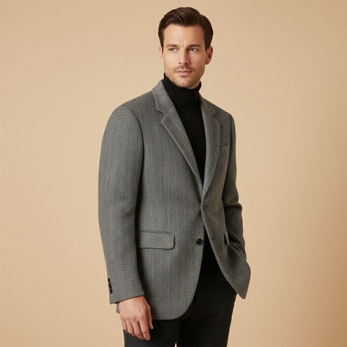 Cyprien | Blazer tweed à chevrons