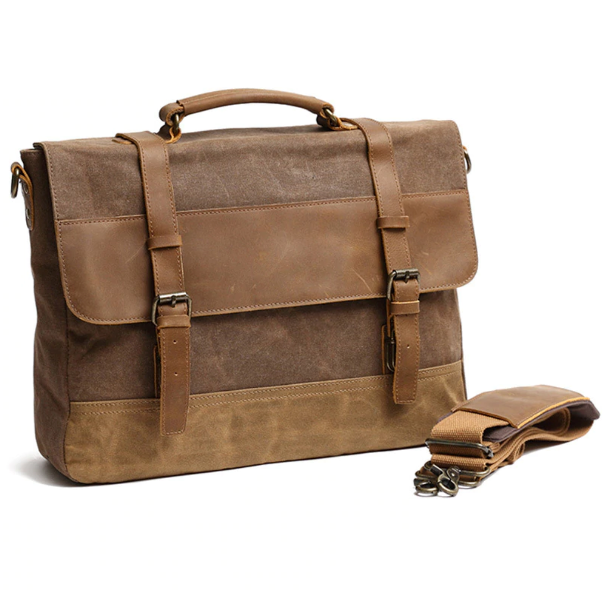 Ivan | Besace messager en cuir