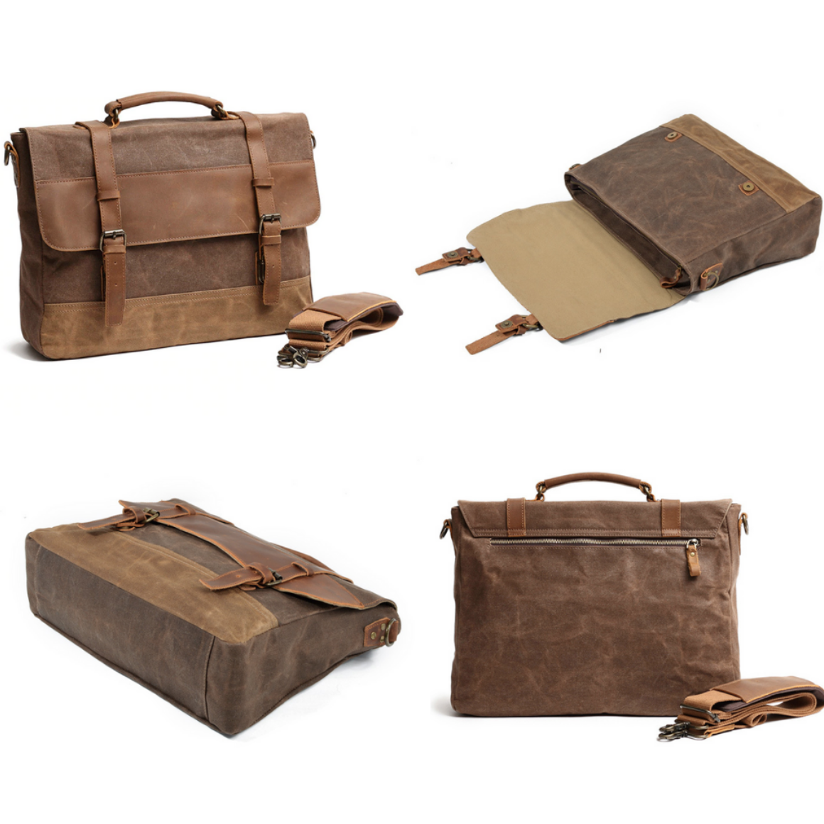 Ivan | Besace messager en cuir