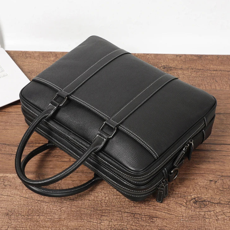 Zéphyr | Serviette en cuir de vache