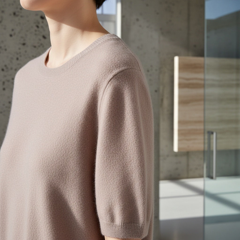 Gauvain | T-shirt en maille cachemire