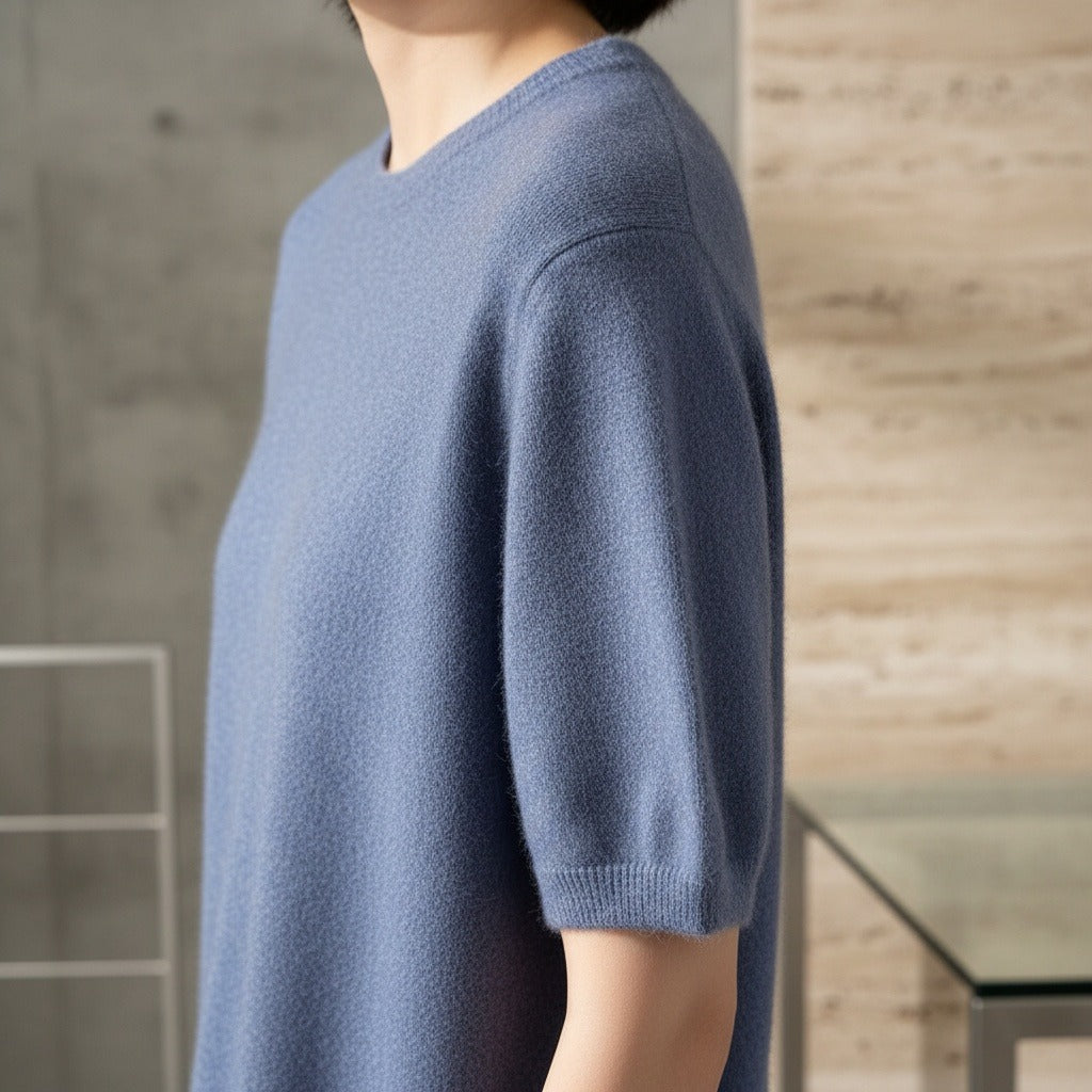 Gauvain | T-shirt en maille cachemire