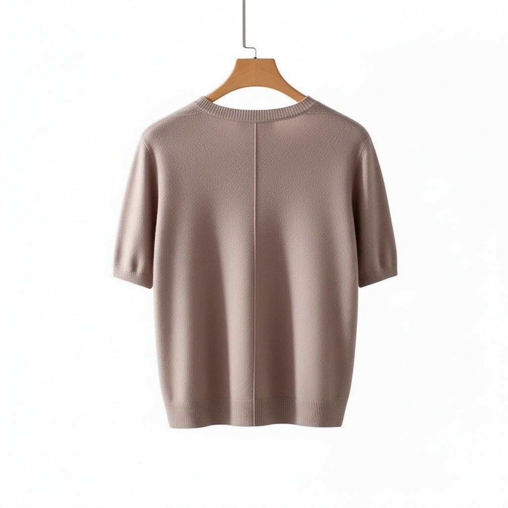 Gauvain | T-shirt en maille cachemire