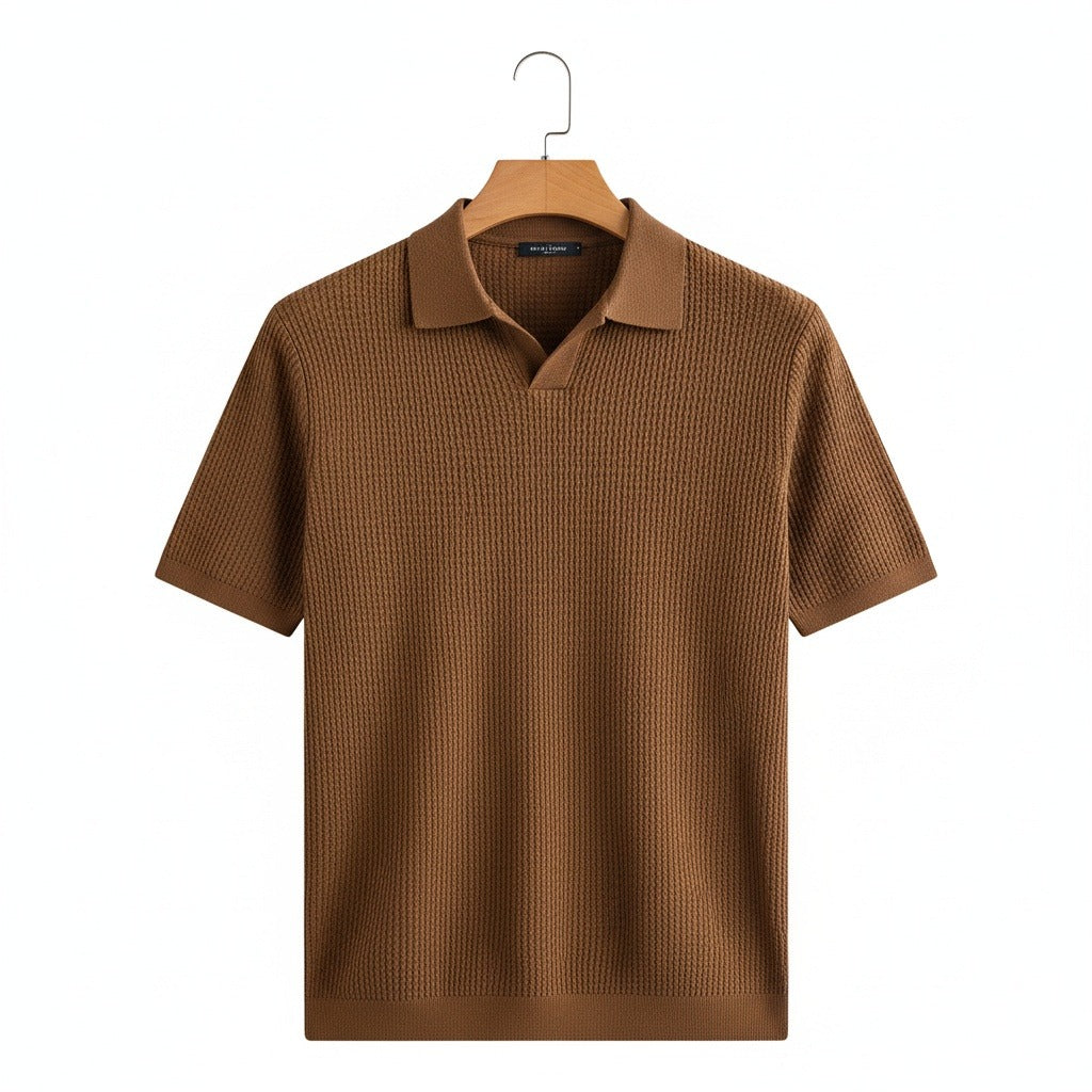 Flavien | Polo en piqué de coton