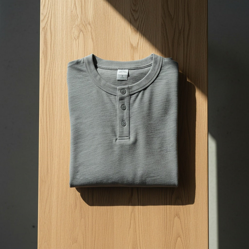Ghislain | Henley manches courtes classique