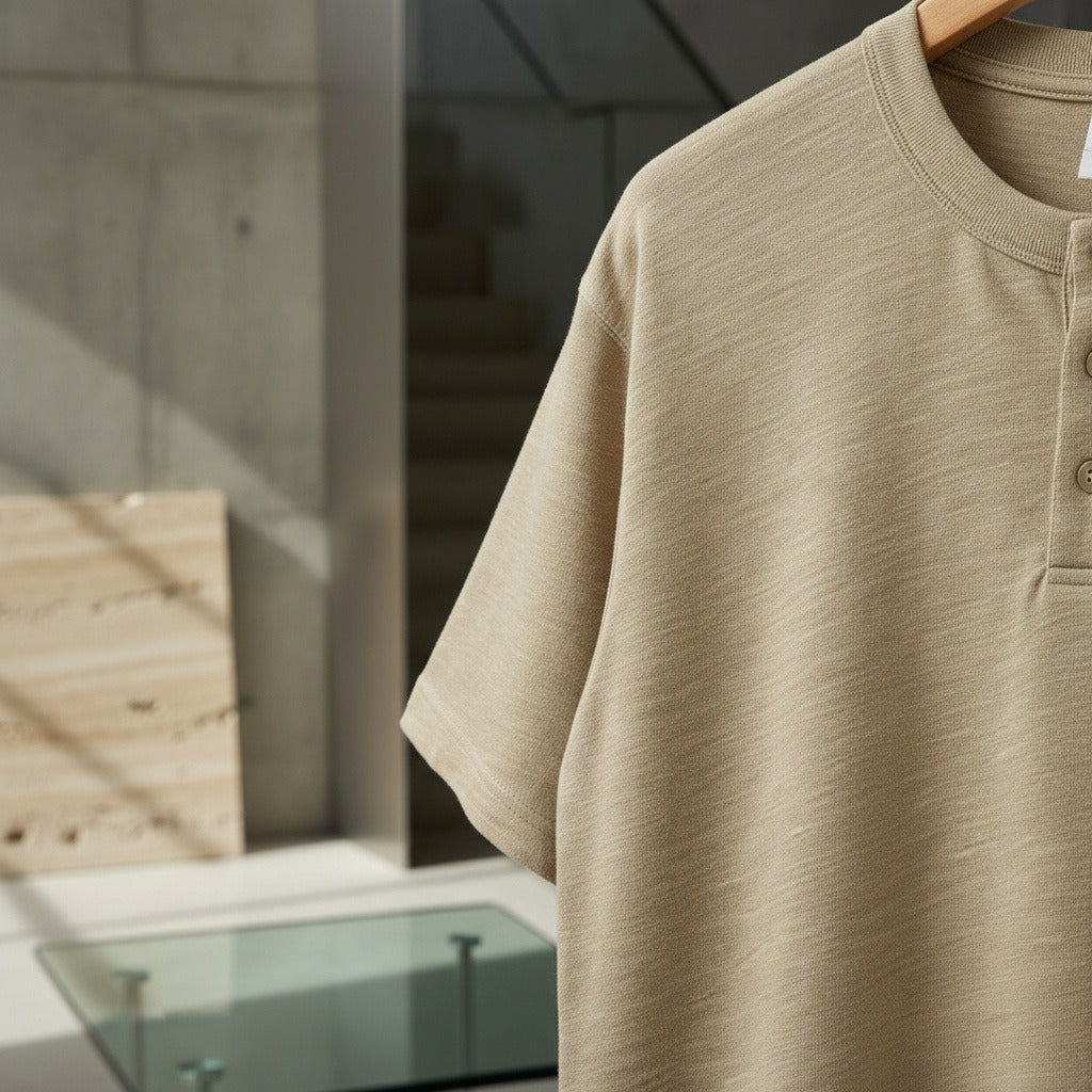 Ghislain | Henley manches courtes classique