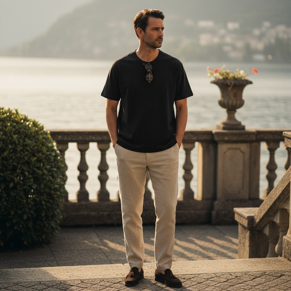 Ghislain | Henley manches courtes classique