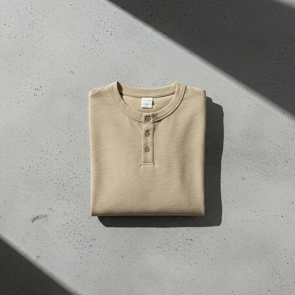 Ghislain | Henley manches courtes classique