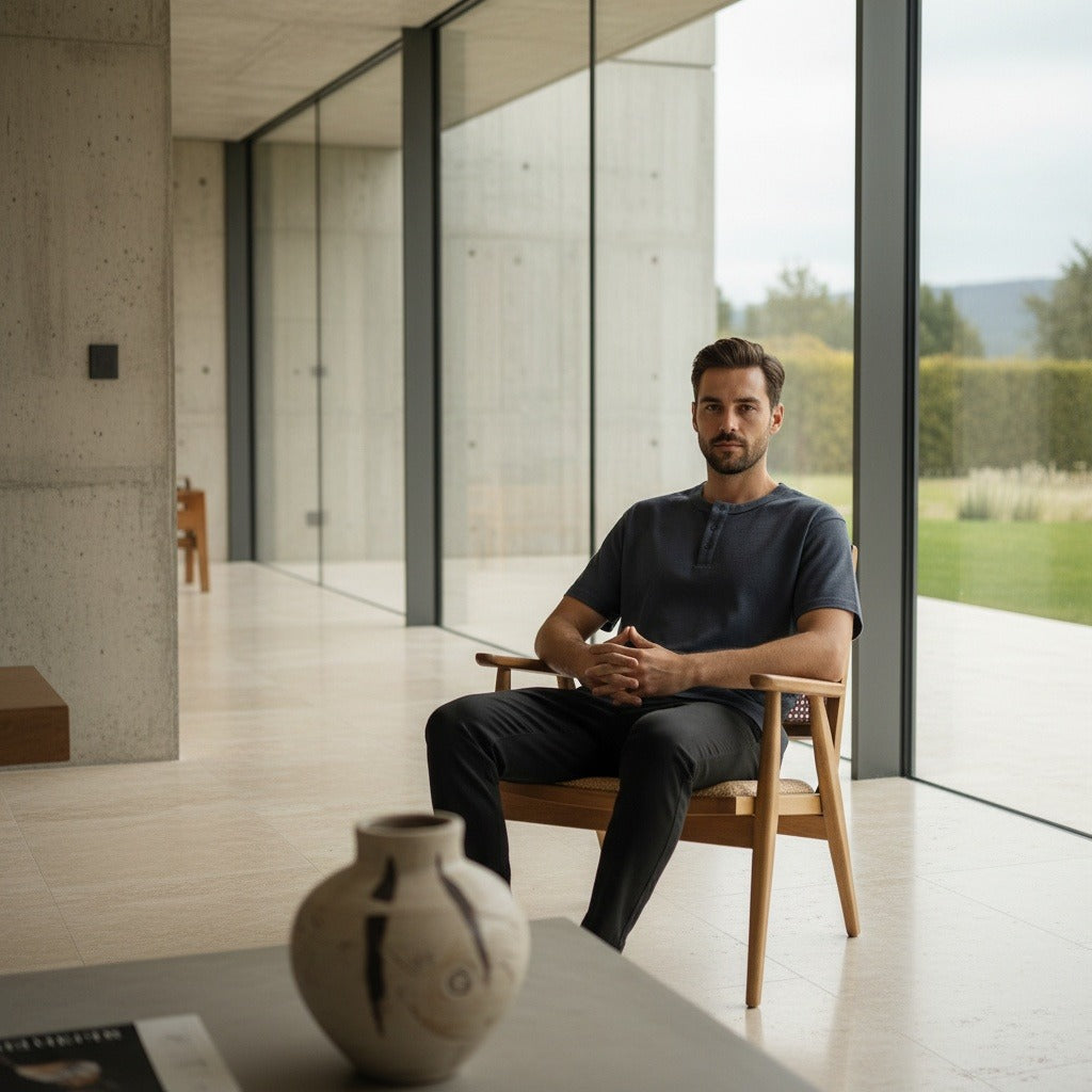 Ghislain | Henley manches courtes classique