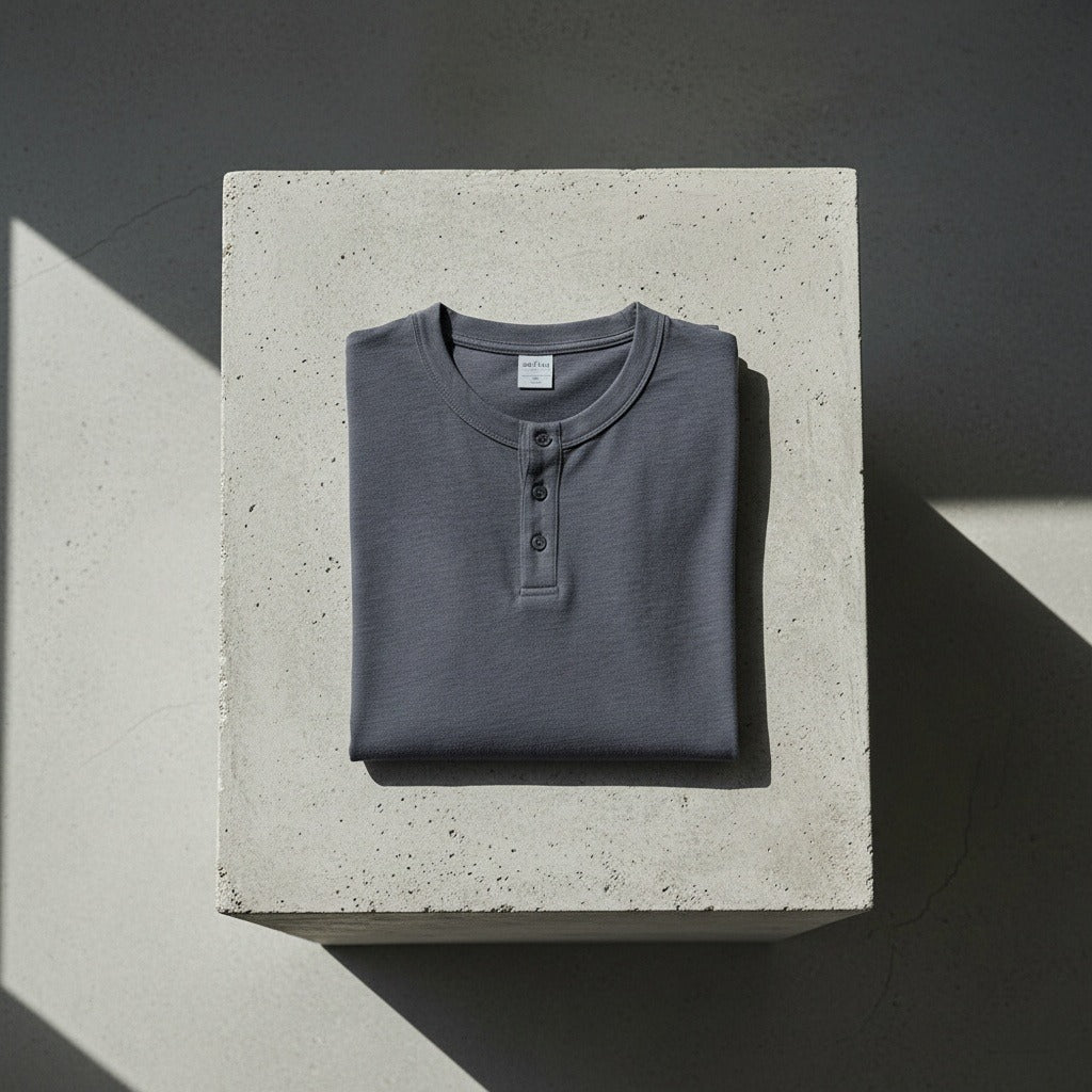 Ghislain | Henley manches courtes classique