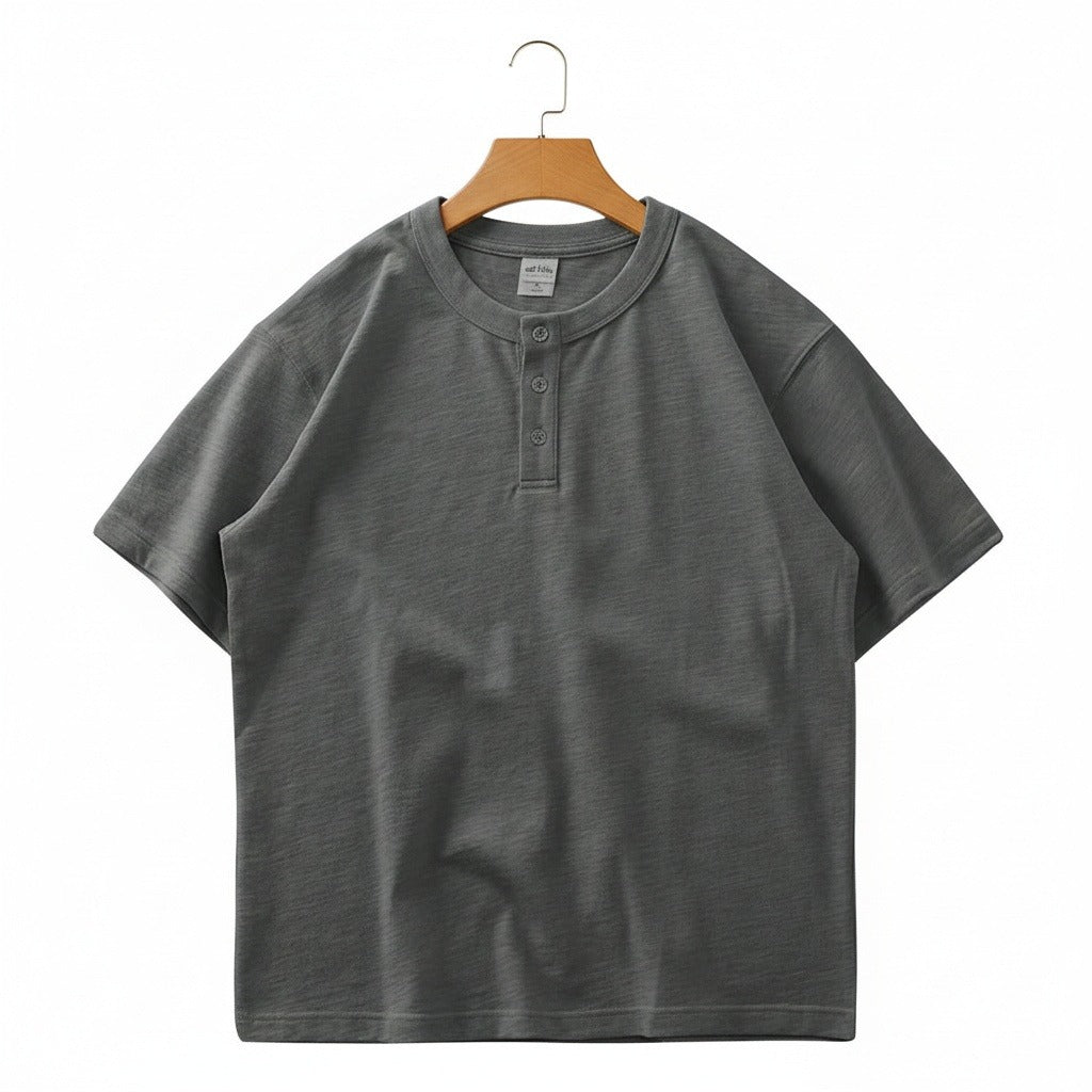 Ghislain | Henley manches courtes classique