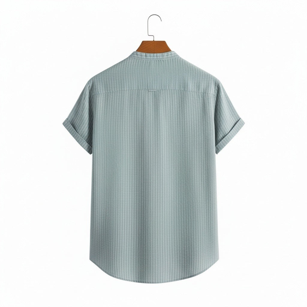Guilhem | T-shirt rayé lin et coton
