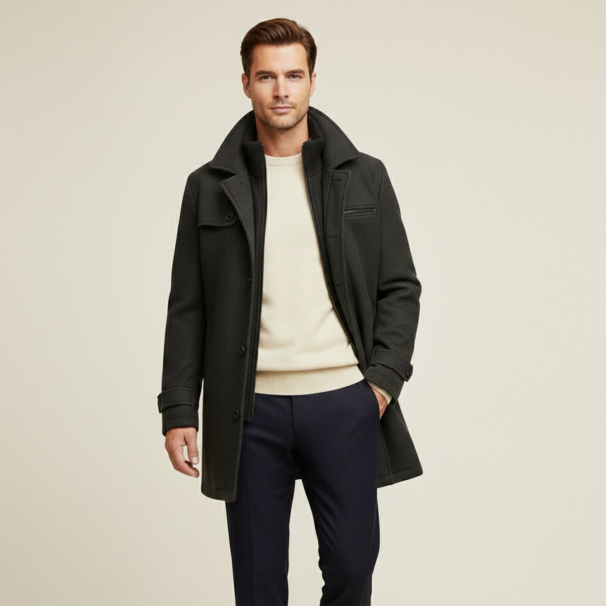 Aloïs | Manteau long imperméable