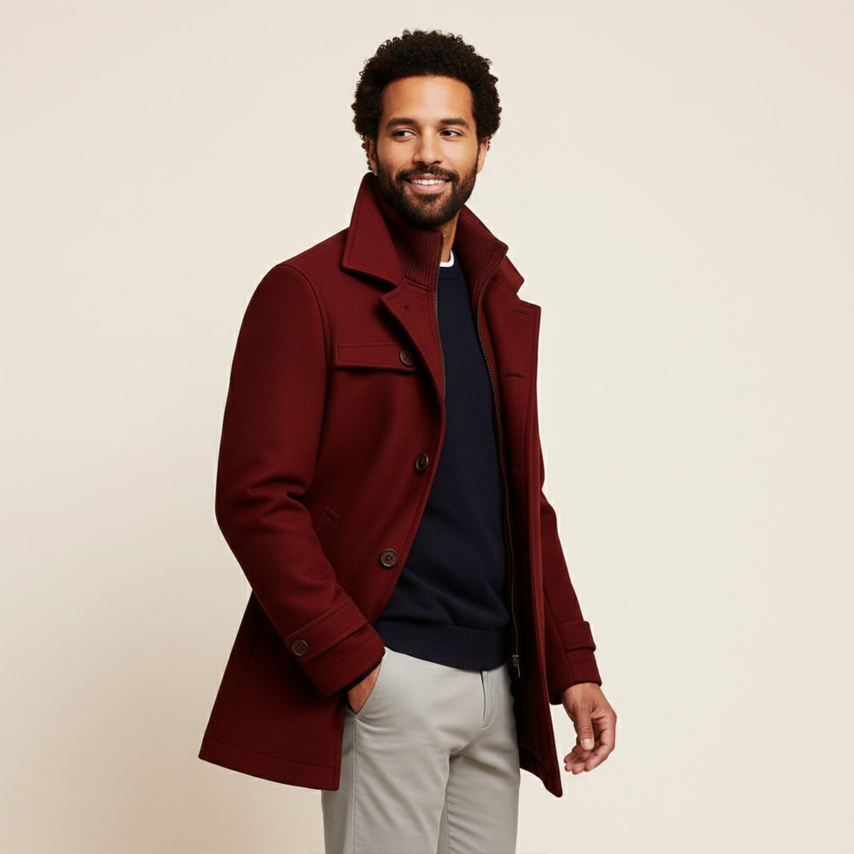Aloïs | Manteau long imperméable