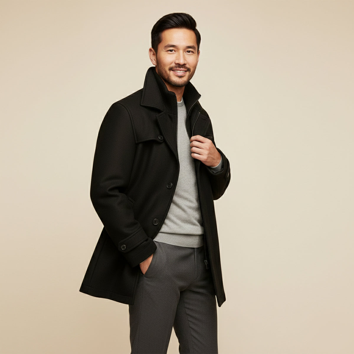 Aloïs | Manteau long imperméable
