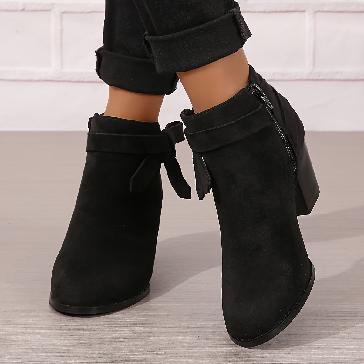 Pascaline | Bottines à nœud arrière