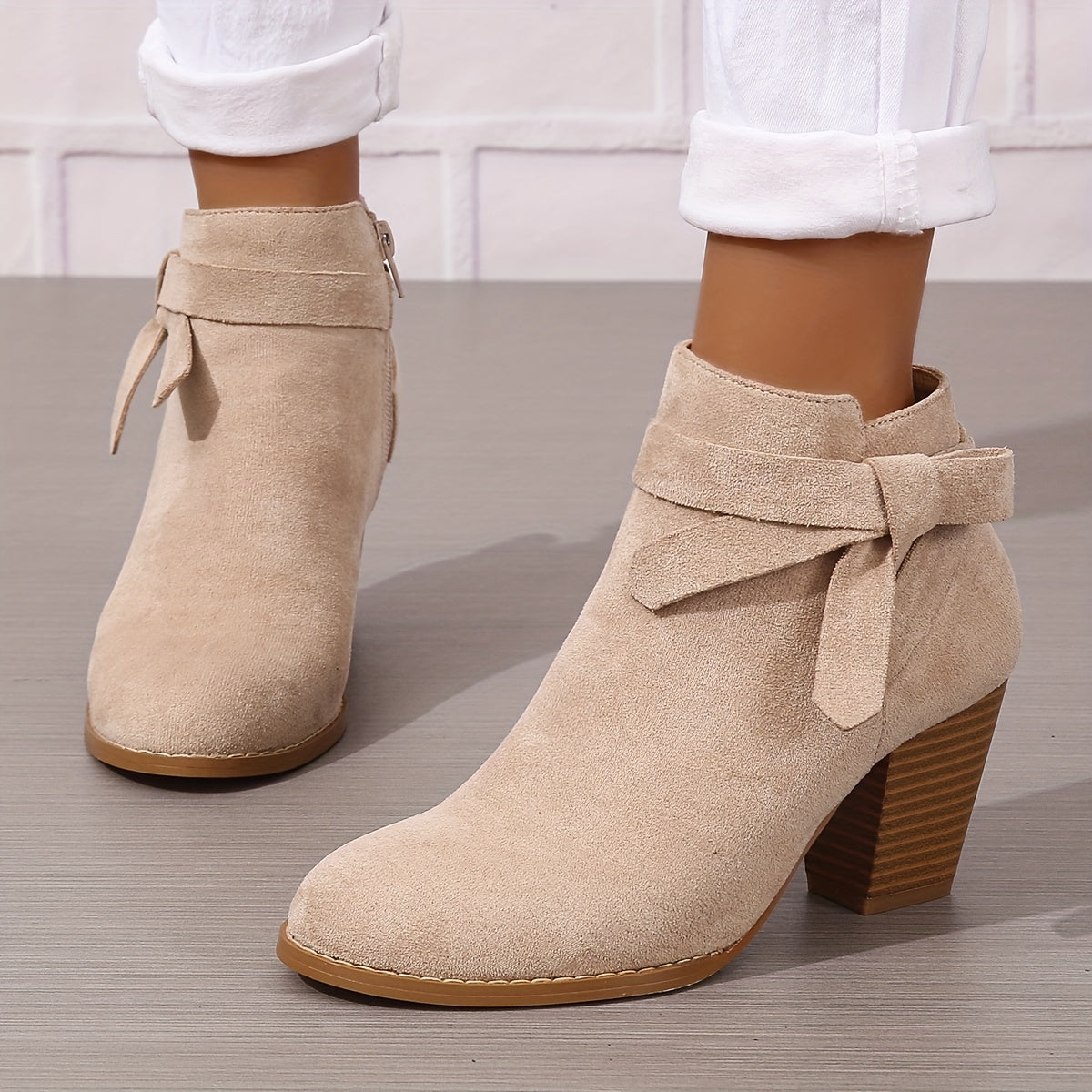 Pascaline | Bottines à nœud arrière
