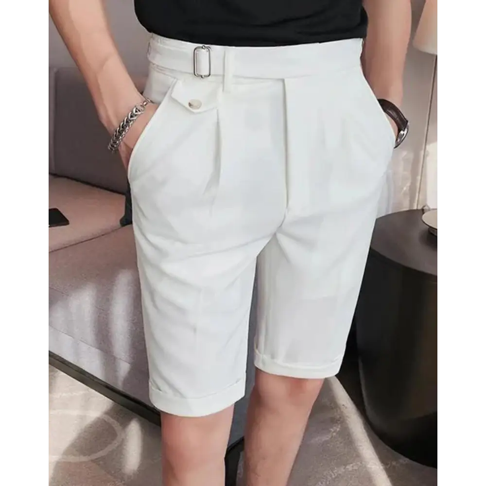 Merlin | Short habillé en coton stretch