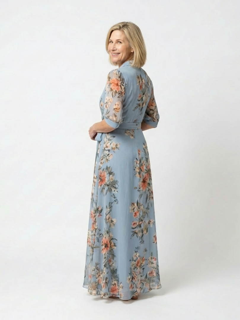 Margaux | Robe Maxi à Enveloppe Elowen