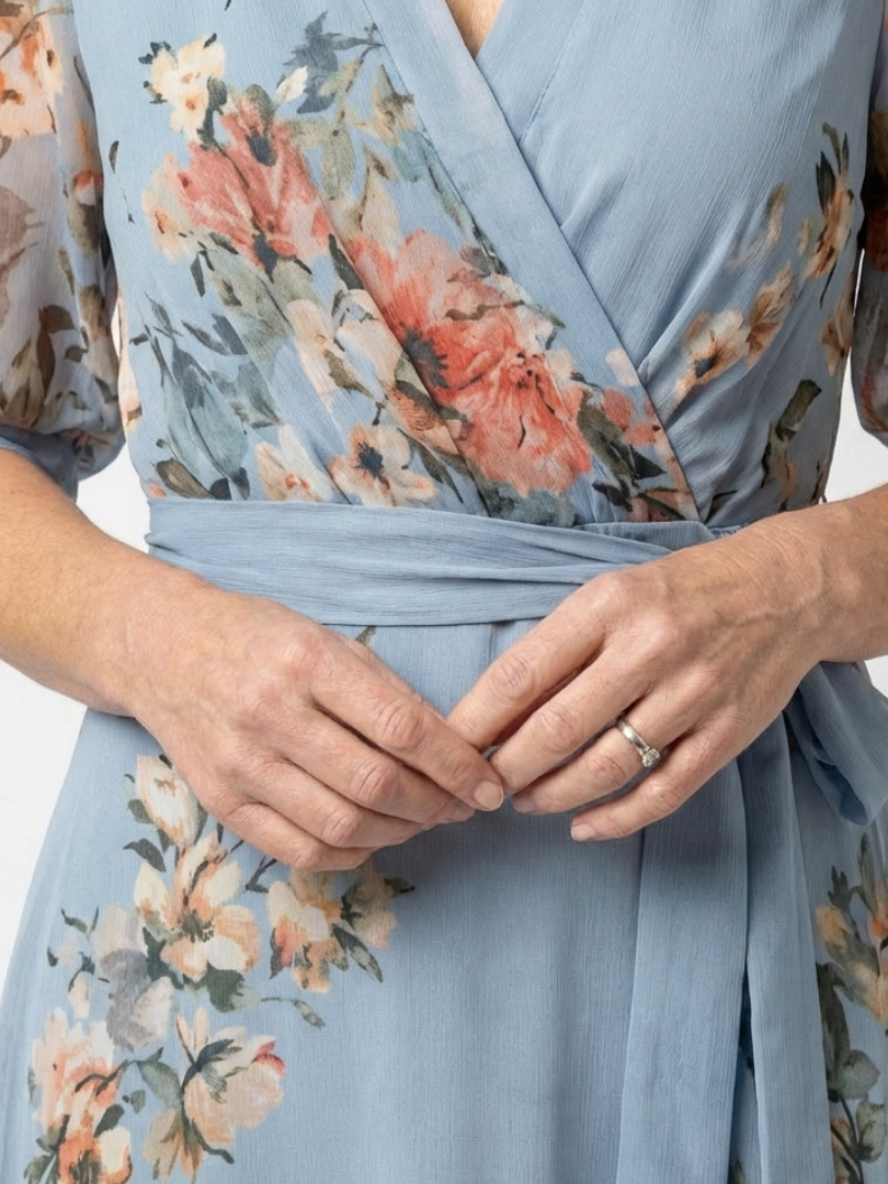 Margaux | Robe Maxi à Enveloppe Elowen