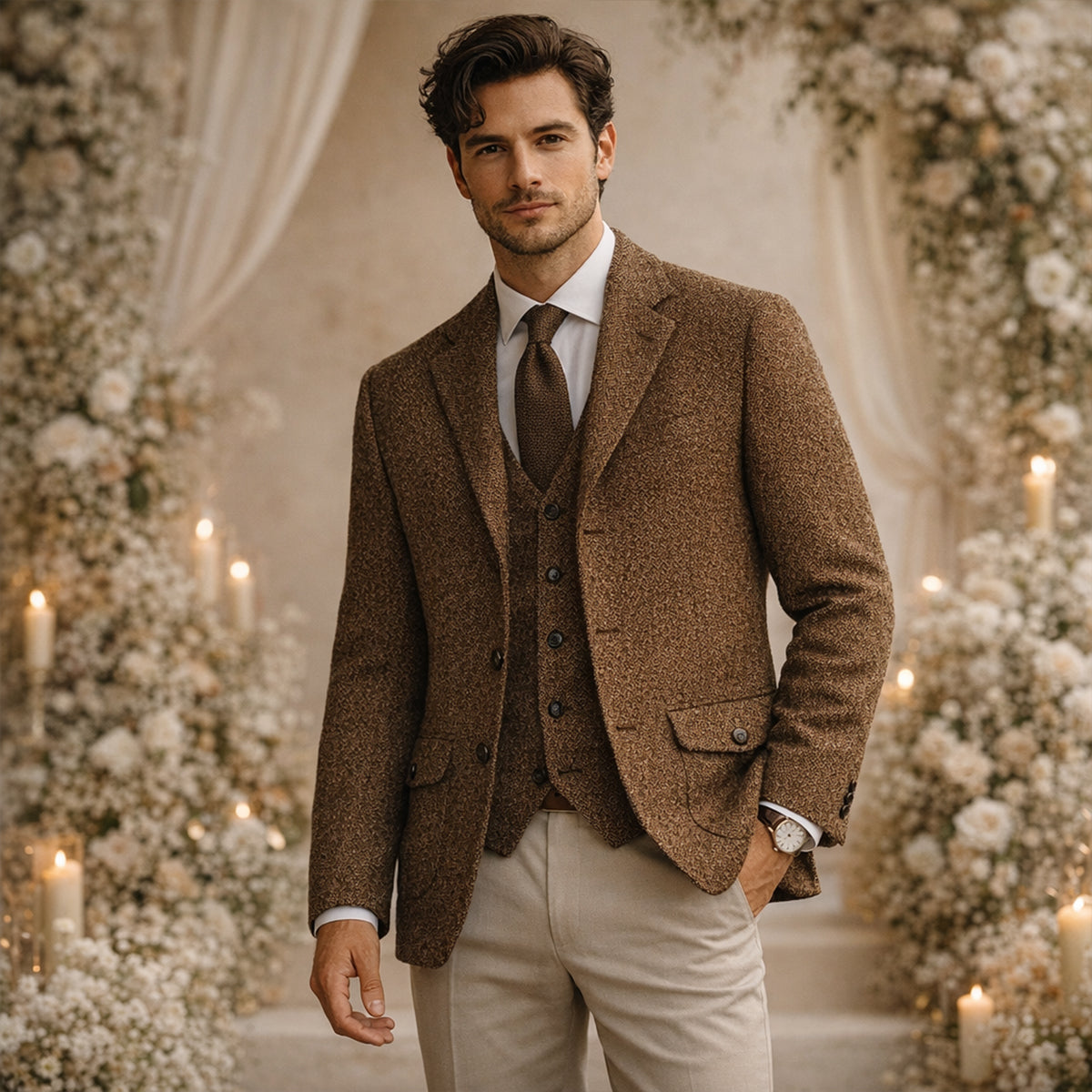 Cornélius | Blazer en tweed classique